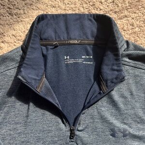 Under Armour Men's Navy Performance quarter zip - size M